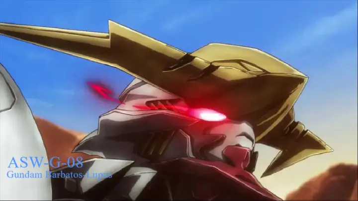 Gundam Barbatos - Lupus Vs. Hashmal