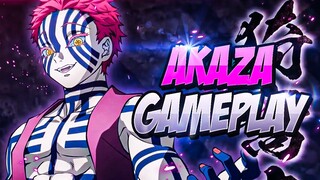 Akaza FIRST LOOK Gameplay! Demon Slayer Hinokami Chronicles