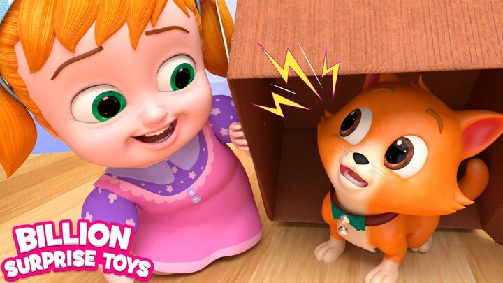 Tonton video menggemaskan Dolly yang merawat dan bermain dengan anak kucingnya.