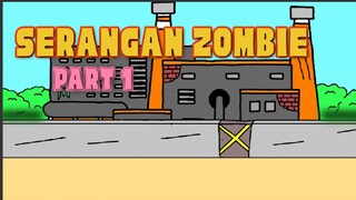 Serangan zombie | Animasi Indonesia