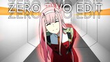 ZERO TWO Wangy² EDIT | How Deep Is Your Love [AMV]