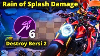 DESTROY BERSI SKILL 2 WITH UNLIMITED FAST SPLASH ATTACKS | MAGIC CHESS BEST SYNERGY COMBO TERKUAT