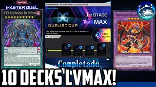 10 DECKS LV.MAX DUELIST CUP AGOSTO 2022 - Yu-Gi-Oh! Master Duel