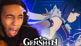 Genshin Impact Yelan Character Demo Sxmmy Reaction Reaction Mihayou