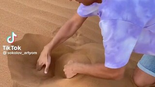 guy on a desert