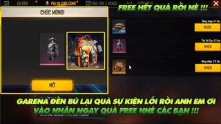 FREE FIRE | GÀ RÁN ĐÃ ĐỀN BÙ QUÀ SỰ KIỆN CHO ANH EM RỒI NÈ - VÀO NHẬN NGAY NHÉ !!!