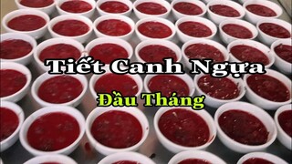 Lần Đầu Ăn Tiết Canh Ngựa Tiết Canh Đông Như Thạch | Ẩm Thực Vùng Cao Vlog