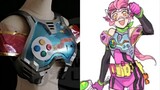 Giới thiệu về đạo cụ khi biến hình thành nữ Kamen Rider, chia sẻ ý tưởng chế tác