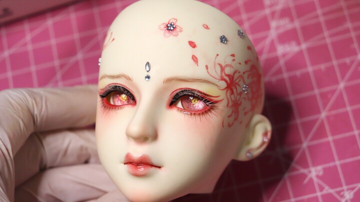 [Handicraft] Doll Makeover - Cover The Stain On My Doll's Head