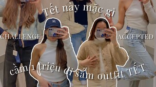 TẾT NÀY MẶC GÌ ♡ Thử thách cầm 1 triệu đi sắm outfit đi chơi Tết ♡ London vlog