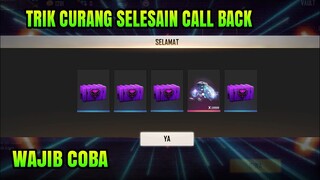 CARA MENYELESAIKAN EVENT CALL BACK FREE FIRE | 19.999 DIAMOND GRATIS DI EVENT CALL BACK FREE FIRE