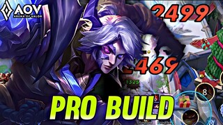 AOV : ERROL GAMEPLAY | PRO BUILD - ARENA OF VALOR