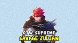 OTW Supreme Julian malah dapet Savage di Solo Rank - Mobile Legends