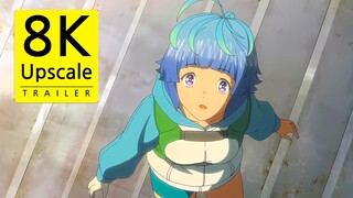 【8K】动画电影《泡泡》男女主角超帅锦标赛跑酷片段 AI修复画质增强版