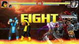 AN Mugen Request #1879: Scorpion & Sub-Zero VS Death & War