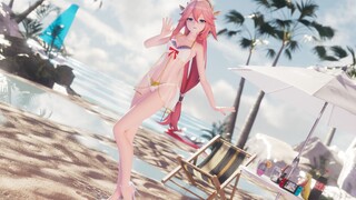 [Genshin Impact mmd] Summer limited, God child 🥵