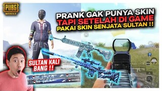 AWALNYA PURA2 GAK PUNYA SKIN TAPI DIGAME PAKAI SKIN SENJATA ULTIMATE AUTO KAGET !! - PUBG MOBILE