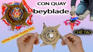 con quay beyblade mạnh nhất | sáng tạo con quay beyblade bằng giấy