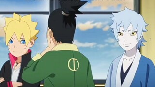 "Mitsuki can definitely help Boruto Shikadai write a leave request."