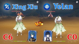 C6 Xing Xiu vs C0 Yelan ! Best HyperBloom Team for f2p Nahida !! gameplay comparison!!