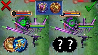 Gusion BEST BUILD To COUNTER ANY MAGIC DEFENSE | Easily Burst + High Pen Build