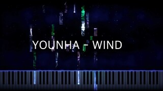 [Piano music sheet] YOUNHA WIND