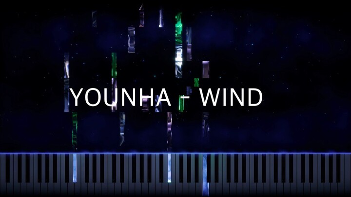 [Piano music sheet] YOUNHA WIND