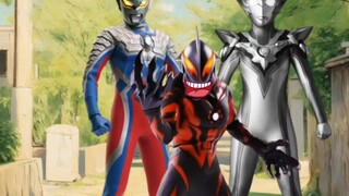 Ultraman Zero jatuh cinta pada Grigio yang membatu