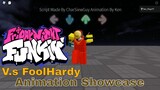 Roblox V.s FoolHardy Remasterd FNF |Animation Showcase|
