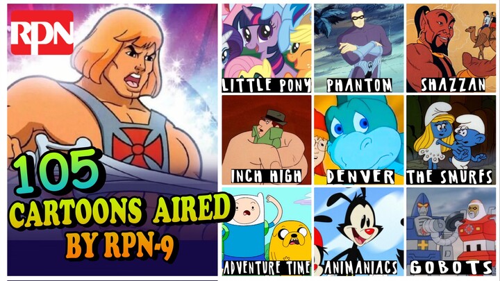 RPN 9 TV NETWORK CARTOONS AIRED PROGRAMS BEFORE