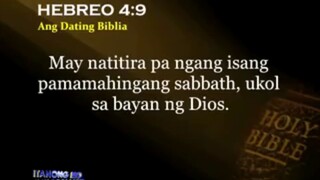 Tungkol sa Araw ng Sabbath - Ang Dating Daan