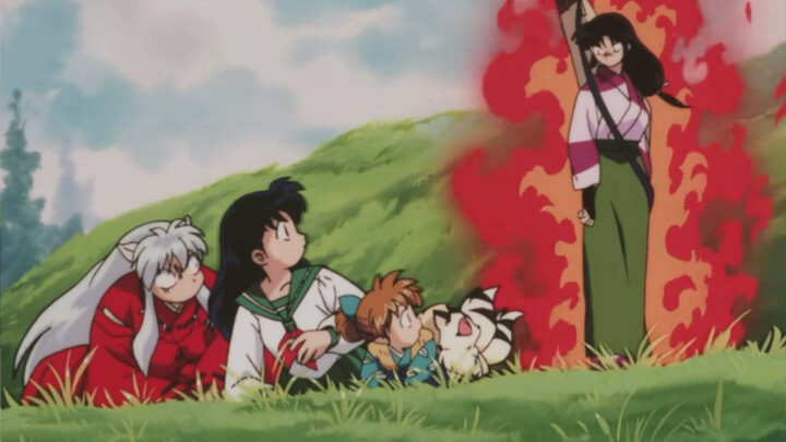 InuYasha: I was so scared (the picture is extremely comfortable)