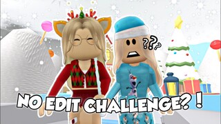 NO EDIT CHALLENGE !! 🙀 Boleh Cut Video Selama Main Obbyy?! 😆 | ROBLOX INDONESIA 🇮🇩 |