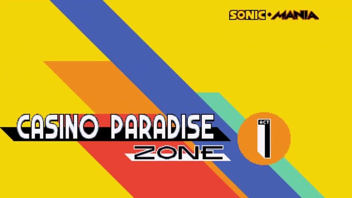 Sonic Mania - Casino Paradise Zone