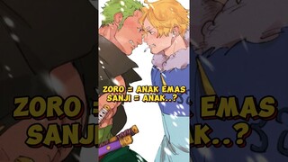 Beda Nasib Zoro dan Sanji di Versi Anime One Piece ❗ | One Piece #shorts