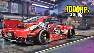 Need for Speed Heat Gameplay - 1000HP+ NISSAN SILVIA SPEC-R AERO Customization | First Drift Build