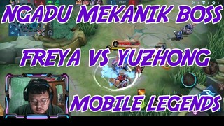 YU ZHONG PANIC SAAT FREYA MULAI ADU MEKANIK