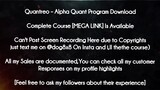 Quantreo course - Alpha Quant Program Download