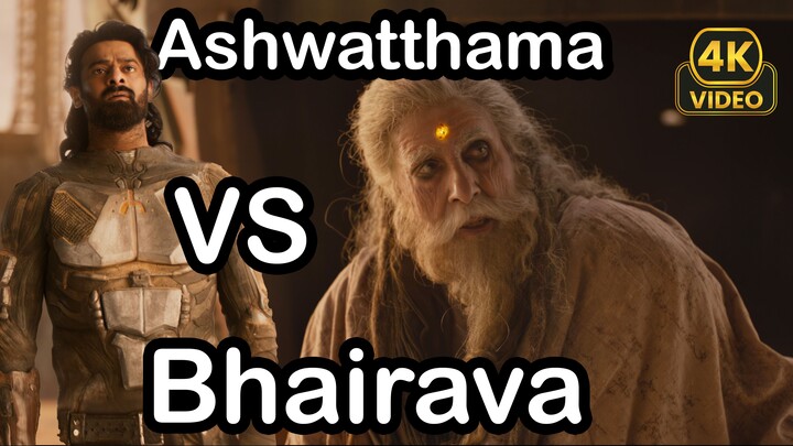 Ashwatthama VS Bhairava __ 4K __ Kalki 2898 AD __ Amitabh Bachchan, Prabhas