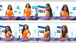 Top 8 Best Swimsuit Miss Grand International 2021 Cambodia, Indonesia Philippines, Thailand, Vietnam
