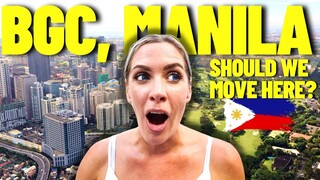 BRITISH family FIRST IMPRESSIONS of BGC, Manila (WOW) 🇵🇭