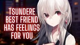 {ASMR Roleplay} Tsundere Best Friend Has Feelings For You