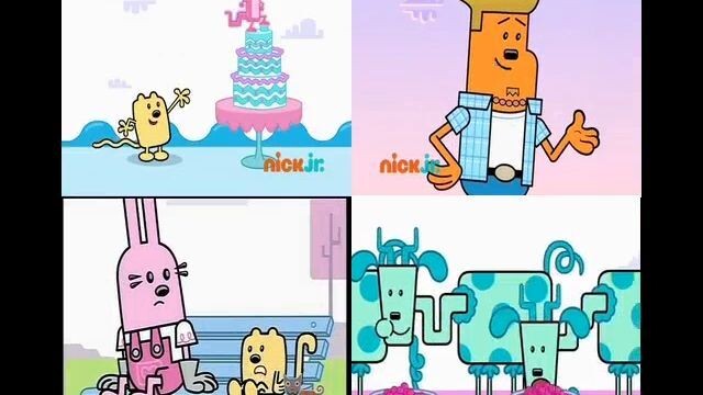 Wow! Wow! Wubbzy! (2006-2009) 4 Episodes Played at Once!