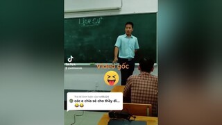 Trả lời  ... Video gốc nè... Các em chia sẻ cho thầy đi 😂😂😂😁😁😁haivl duet xuhuong giaitri teomok anhteomok hàitèomôk hài hàitiktok hàihước hàivl cười