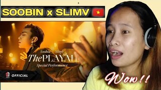 SOOBIN x SLIM V - THE PLAYAH || FIRST TIME REACTION