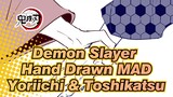 [Demon Slayer Hand Drawn MAD] _un,deux,trois_ / Yoriichi & Toshikatsu