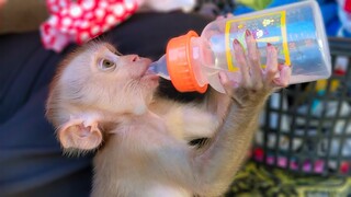 So cute when adorable Yaya drinking water by herself