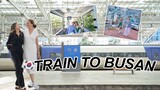 TRAIN TO BUSAN! Riding a Sky Capsule + Gamcheon Village and more! | Mommy Haidee Vlogs