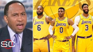 'Super team' Lakers are falling apart! - Stephen A. on Lakers enter 2nd half of season