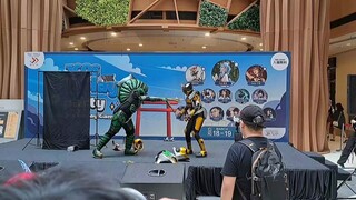 Tegar CAST OFF!!! - Kamen Rider Hornet [THE BEE VS Zerg] Pameran COSPLAY Malaysia